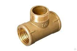 Тройник лат. никель. перех 1/2" (ду 15) м-нр-м