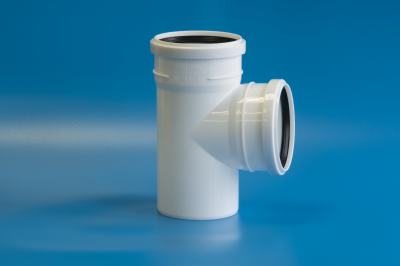 Тройник для бесш. кан-и из ПП Ø 110х110/87,5˚ РТП 36523