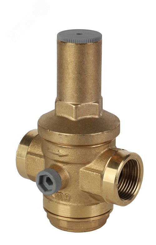 SE.755.06 Регулятор давления поршневой MVI с выходом под манометр (Италия) 1"