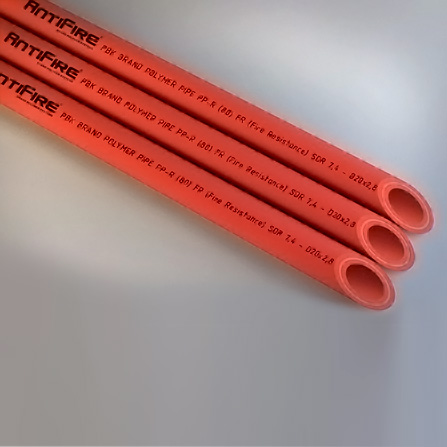 Труба ПП AntiFire SDR 9,0  D75 RED