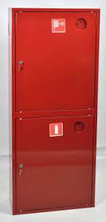 Шкаф пожарный Ш-003НЗК (ШПК-320 НЗК) Красный 540х1300х230 навесной