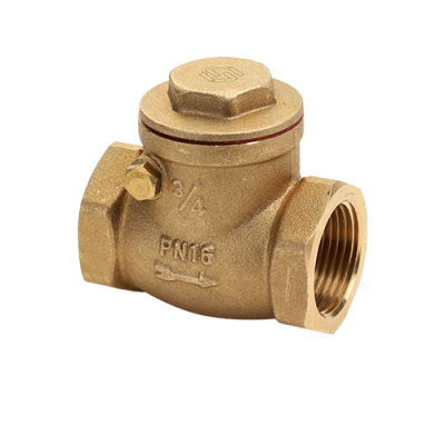 Клапан обратный горизонтальный PN16 латунь 1/2" MVI