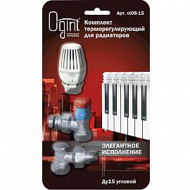 Комплект терморег д/рад блистер ду15 прям Ogint vt07-15