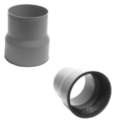 Переход чугун/пластик 74/50 без манжеты канализац.РТП