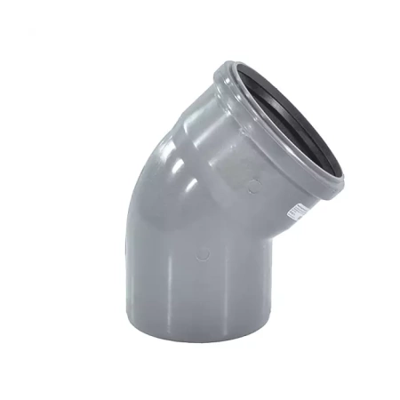 Отвод PP-H сер б/н Дн32х45гр в/к VALFEX 20102032