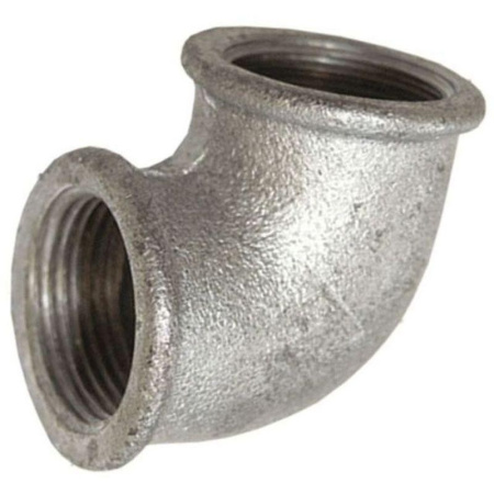 Угольник чуг. оцинкованный Ду32